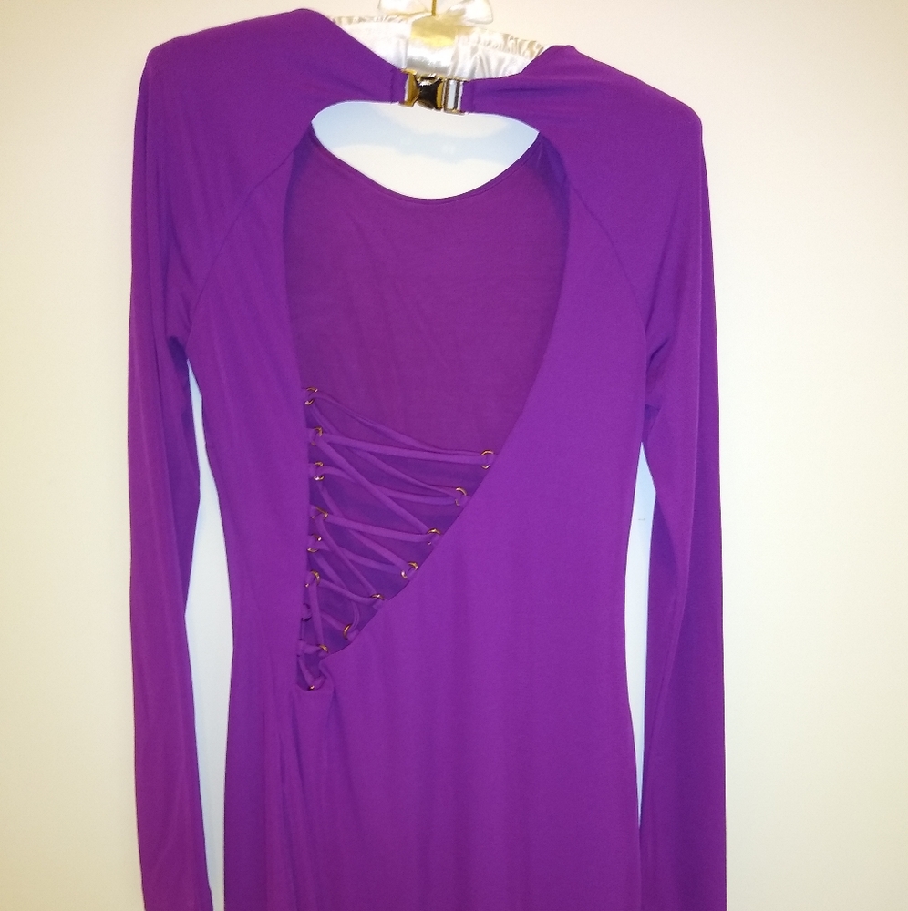 Bebe Purple mini dress